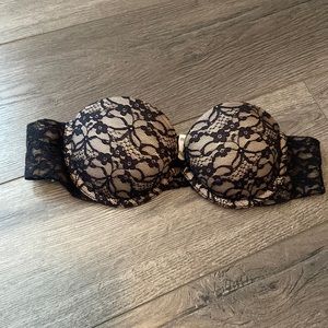aerie Double Push Up Strapless Bra